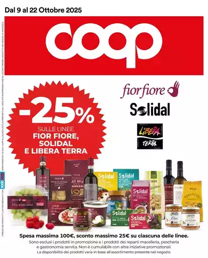 Dal 09 al 22 ottobre 2025 Dal 09 al 22 ottobre 2025