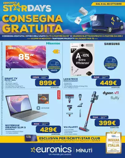 Consegna gratuita Consegna gratuita
