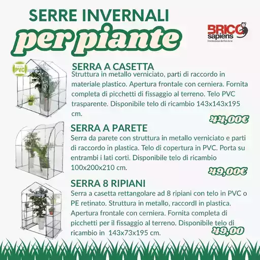 Serre invernali per piante Serre invernali per piante