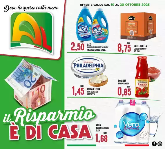 OFFERTE VALIDE DAL 10 AL 20 ottobre 2025 OFFERTE VALIDE DAL 10 AL 20 ottobre 2025