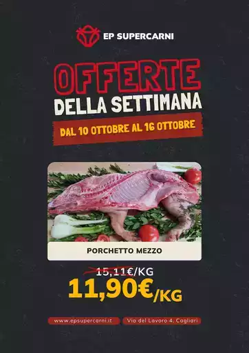 Dal 10 al 16 ottobre Dal 10 al 16 ottobre