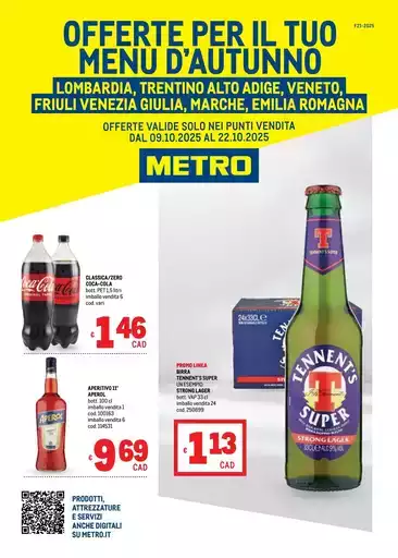 Offerte Menù d'Autunno - Area 1 Offerte Menù d'Autunno - Area 1