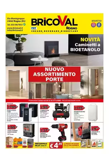Nuovo assortimento porte