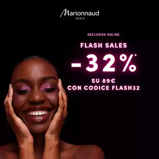 Flash sales -32%