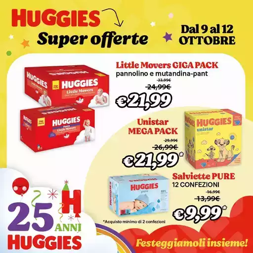 Huggies super offerte