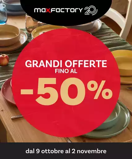 Grandi Offerte fino al -50%