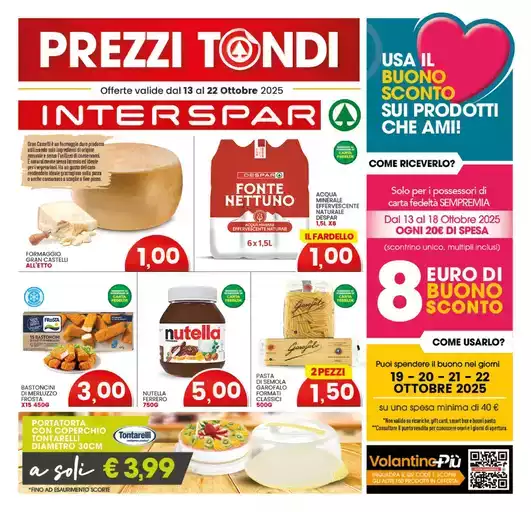 Prezzi tondi Prezzi tondi