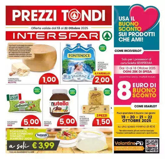Prezzi tondi Prezzi tondi