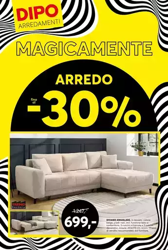 Arredo fino al -30% Arredo fino al -30%
