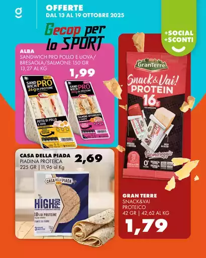 Gecop per lo SPORT Gecop per lo SPORT