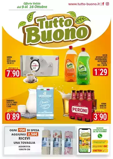 dal 9 al 26 Ottobre dal 9 al 26 Ottobre