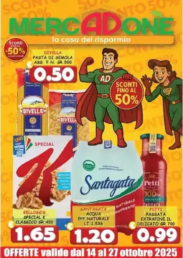 Sconti fino al 50%