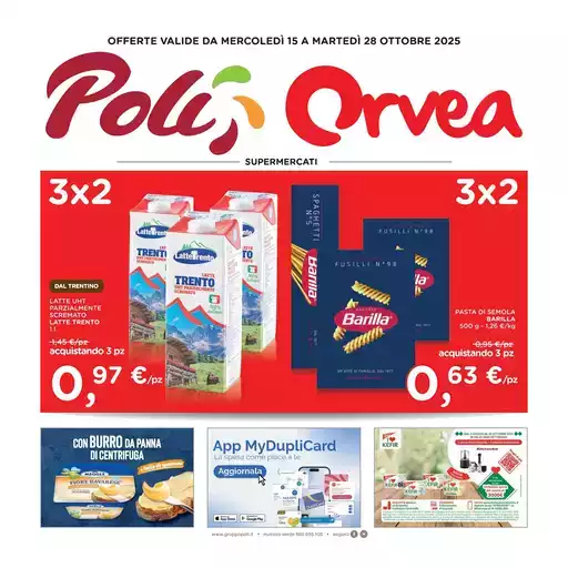 OFFERTE VALIDE DA MERCOLEDÌ 15 A MARTEDÌ 28 OTTOBRE 2025 OFFERTE VALIDE DA MERCOLEDÌ 15 A MARTEDÌ 28 OTTOBRE 2025