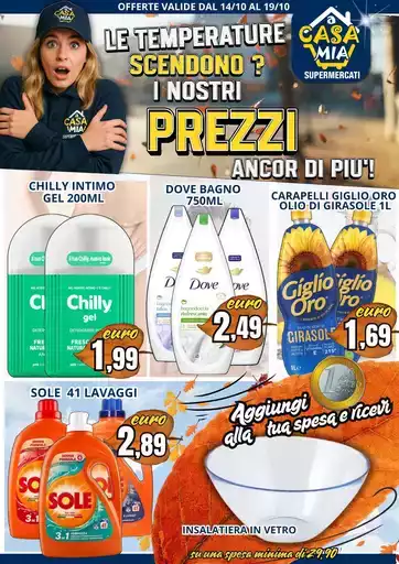 Le temperatire scendono? I nostri prezzi ancor di piu'!