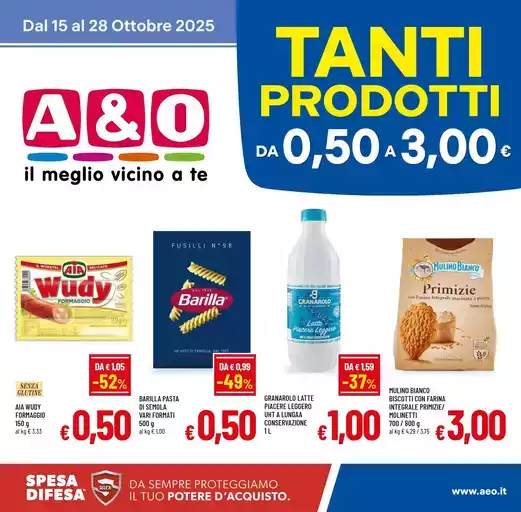 TANTI PRODOTTI DA 0,50 a 3,00€ TANTI PRODOTTI DA 0,50 a 3,00€