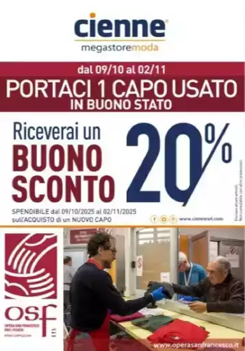 Buono sconto 20% Buono sconto 20%