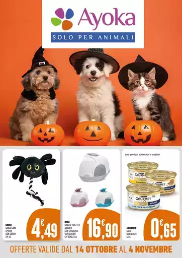 Offerte valide dal 14 ottobre al 4 novembre 2025