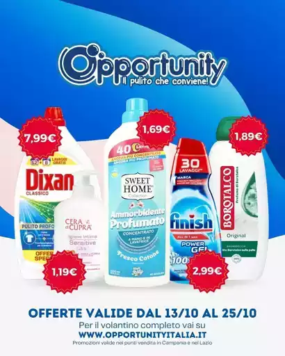 Offerte valide dal 13/10 al 25/10 Offerte valide dal 13/10 al 25/10