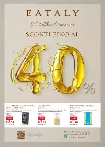 SCONTI FINO AL 40%