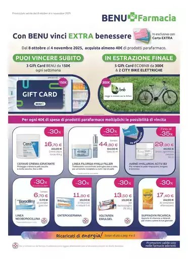 Con benu vinci extra benessere Con benu vinci extra benessere
