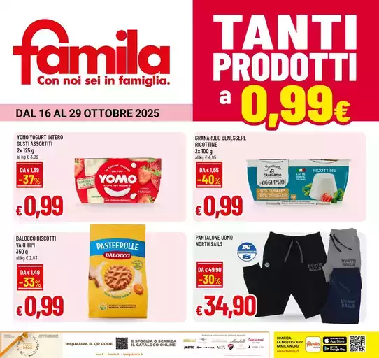 Tanti prodotti a 0.99€ Tanti prodotti a 0.99€