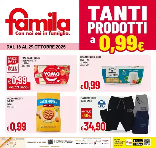 Tanti prodotti a 0.99€ Tanti prodotti a 0.99€