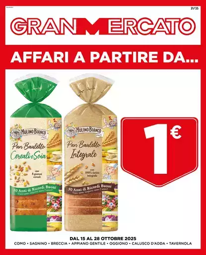 AFFARI A PARTIRE DA... AFFARI A PARTIRE DA...