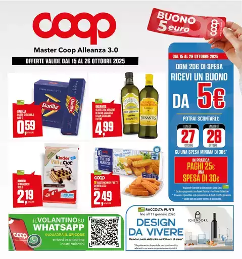 OFFERTE VALIDE DAL 15 AL 26 OTTOBRE 2025 OFFERTE VALIDE DAL 15 AL 26 OTTOBRE 2025