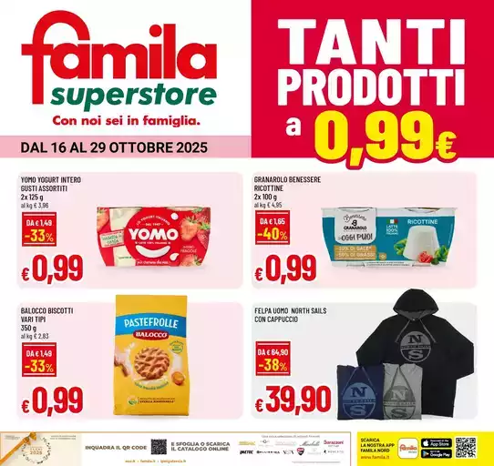 Tanti prodotti a 0.99€ Tanti prodotti a 0.99€