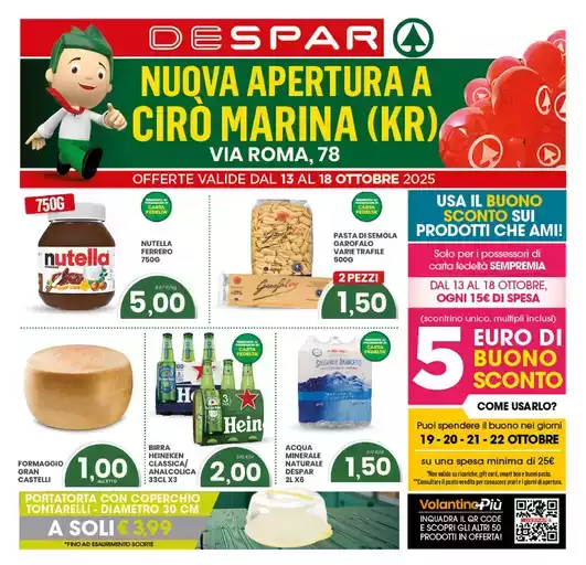 Nuova apertura Nuova apertura