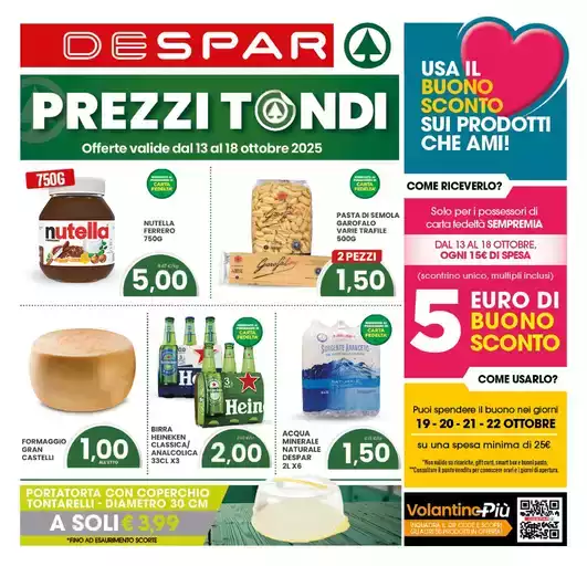 Prezzi tondi Prezzi tondi