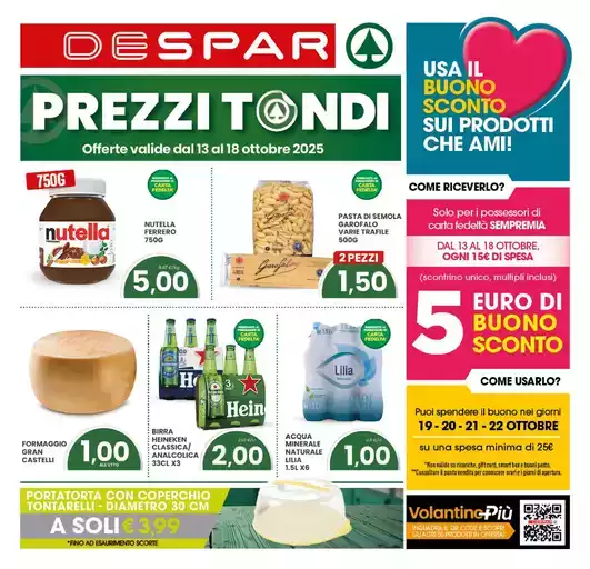Prezzi tondi Prezzi tondi