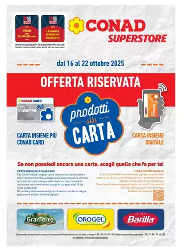 PRODOTTI ALLA CARTA PRODOTTI ALLA CARTA