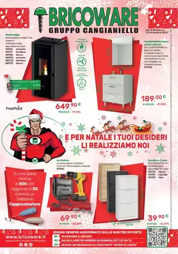 E per natale i tuoi desideri li realizziamo noi E per natale i tuoi desideri li realizziamo noi