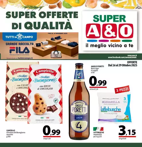 SUPER OFFERTE DI QUALITÀ SUPER OFFERTE DI QUALITÀ