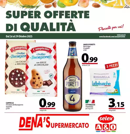 SUPER OFFERTE DI QUALITÀ SUPER OFFERTE DI QUALITÀ