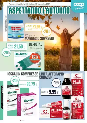 Promozioni valide dal 10 ottobre al 6 novembre 2025 Promozioni valide dal 10 ottobre al 6 novembre 2025