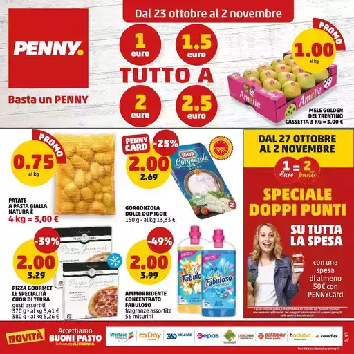 Tutto a 1€ 1.5€ 2€ 2.5€ Tutto a 1€ 1.5€ 2€ 2.5€