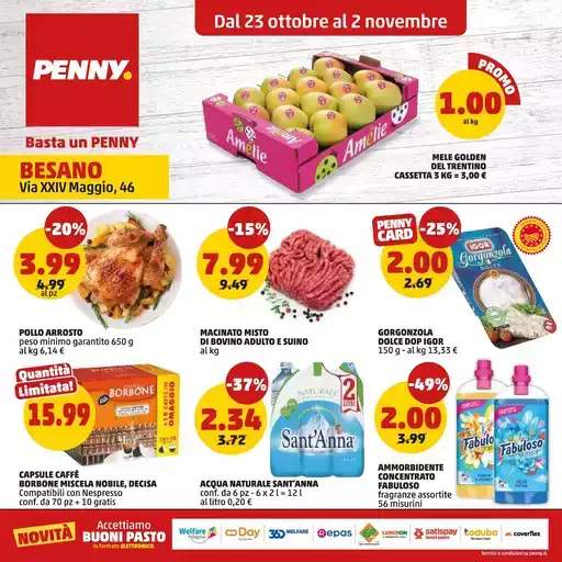 Tutto a 1€ 1.5€ 2€ 2.5€