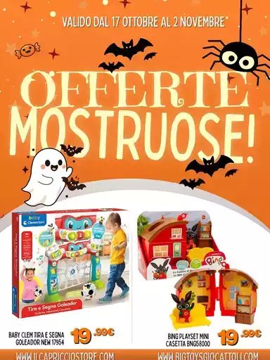 Offerte mostruose! Offerte mostruose!