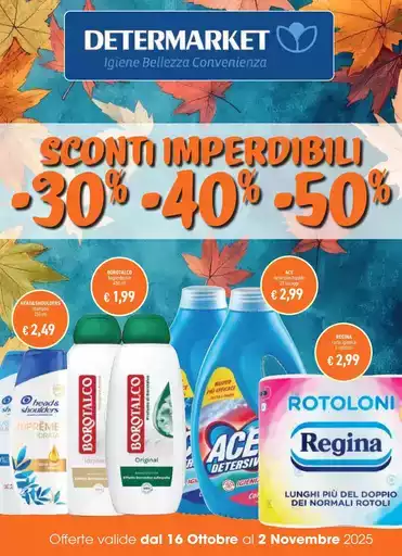 SCONTI IMPERDIBILI -30% -40% -50% SCONTI IMPERDIBILI -30% -40% -50%
