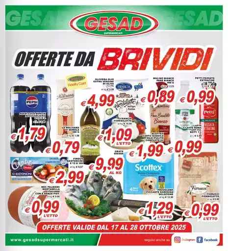 Offerte da BRIVIDI Offerte da BRIVIDI