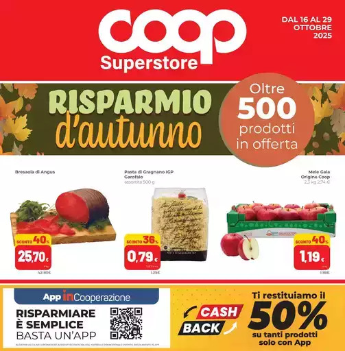 Risparmio d'autunno Risparmio d'autunno