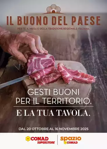 GESTI BUONI PER IL TERRITORIO. E LA TUA TAVOLA. GESTI BUONI PER IL TERRITORIO. E LA TUA TAVOLA.
