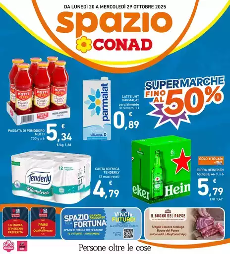 SUPERMARCHE FINO AL 50% SUPERMARCHE FINO AL 50%