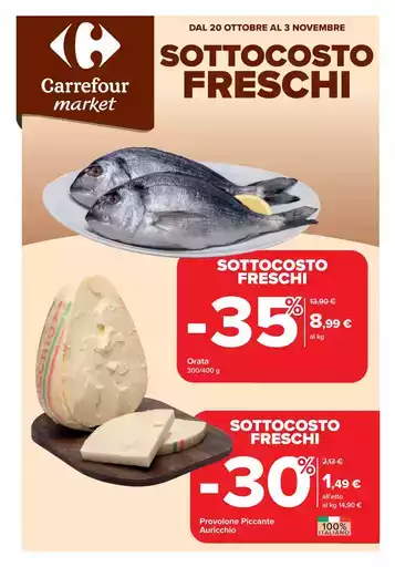 Sottocosto freschi Sottocosto freschi