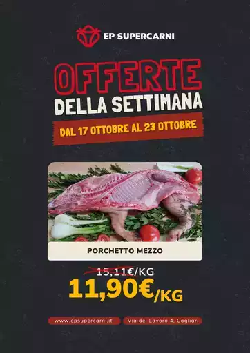 Dal 17 ottobre al 23 ottobre Dal 17 ottobre al 23 ottobre