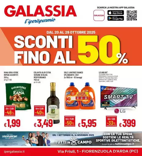 SCONTI FINO AL 50% SCONTI FINO AL 50%