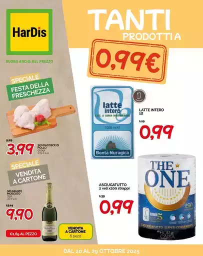 Tanti prodotti a 0,99 euro Tanti prodotti a 0,99 euro