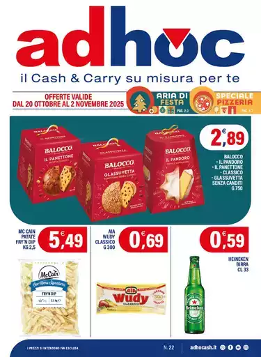 OFFERTE VALIDE DAL 20 OTTOBRE AL 2 NOVEMBRE 2025 OFFERTE VALIDE DAL 20 OTTOBRE AL 2 NOVEMBRE 2025